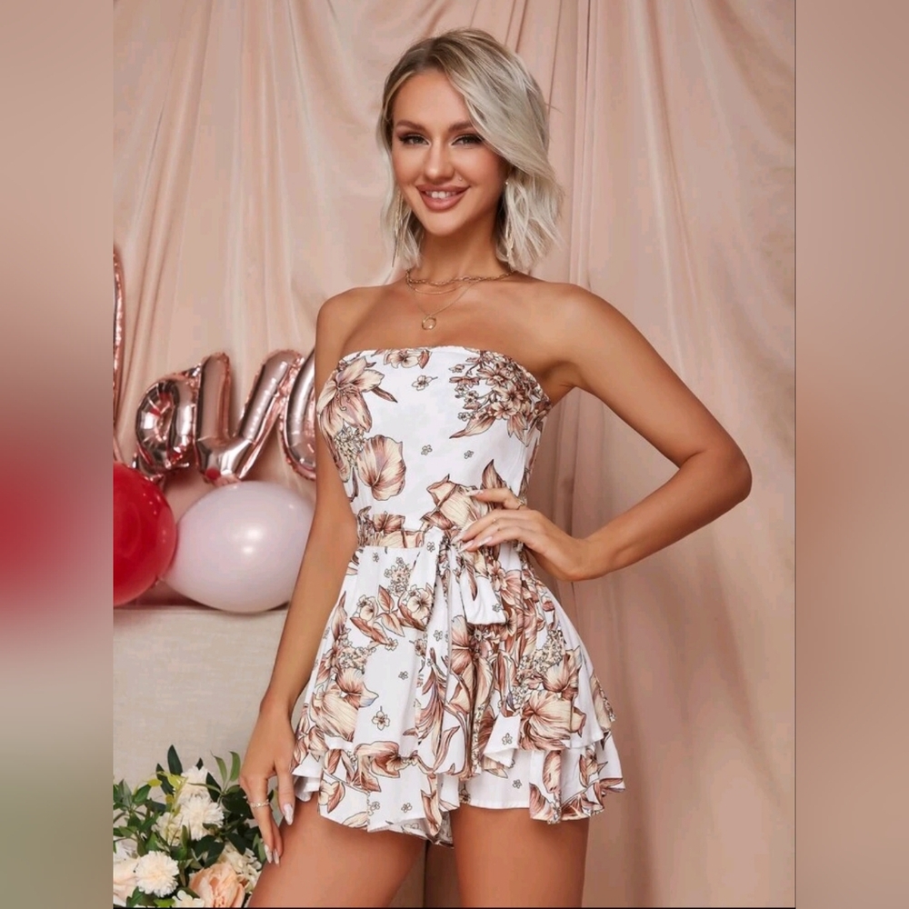 Floral Romper